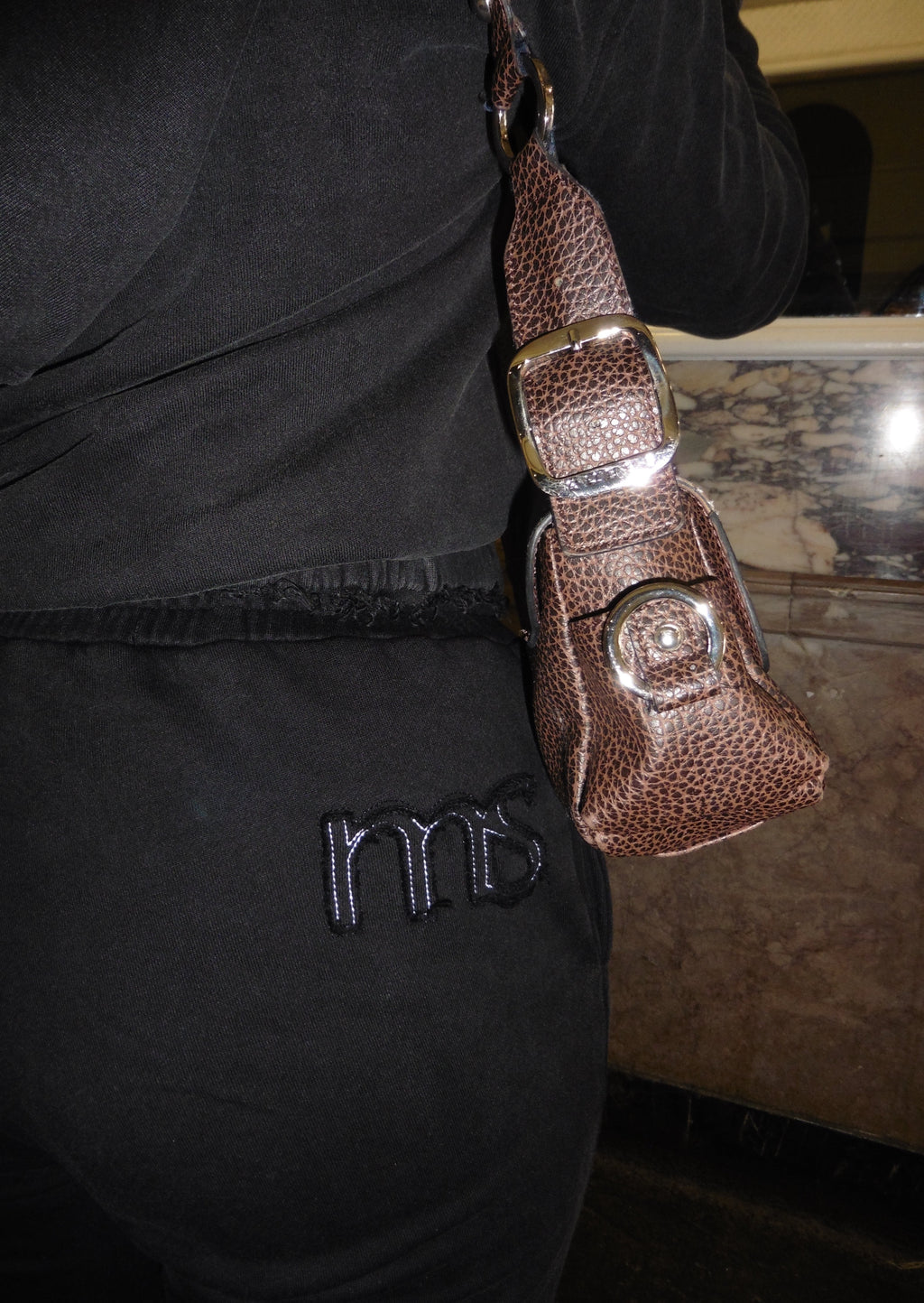 Muse Washed Straight Leg Joggers Adjustable Waist and Cuff